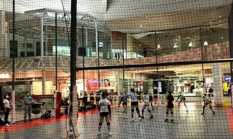 There’s An Indoor Volleyball Court Inside Sunland Park Mall Now