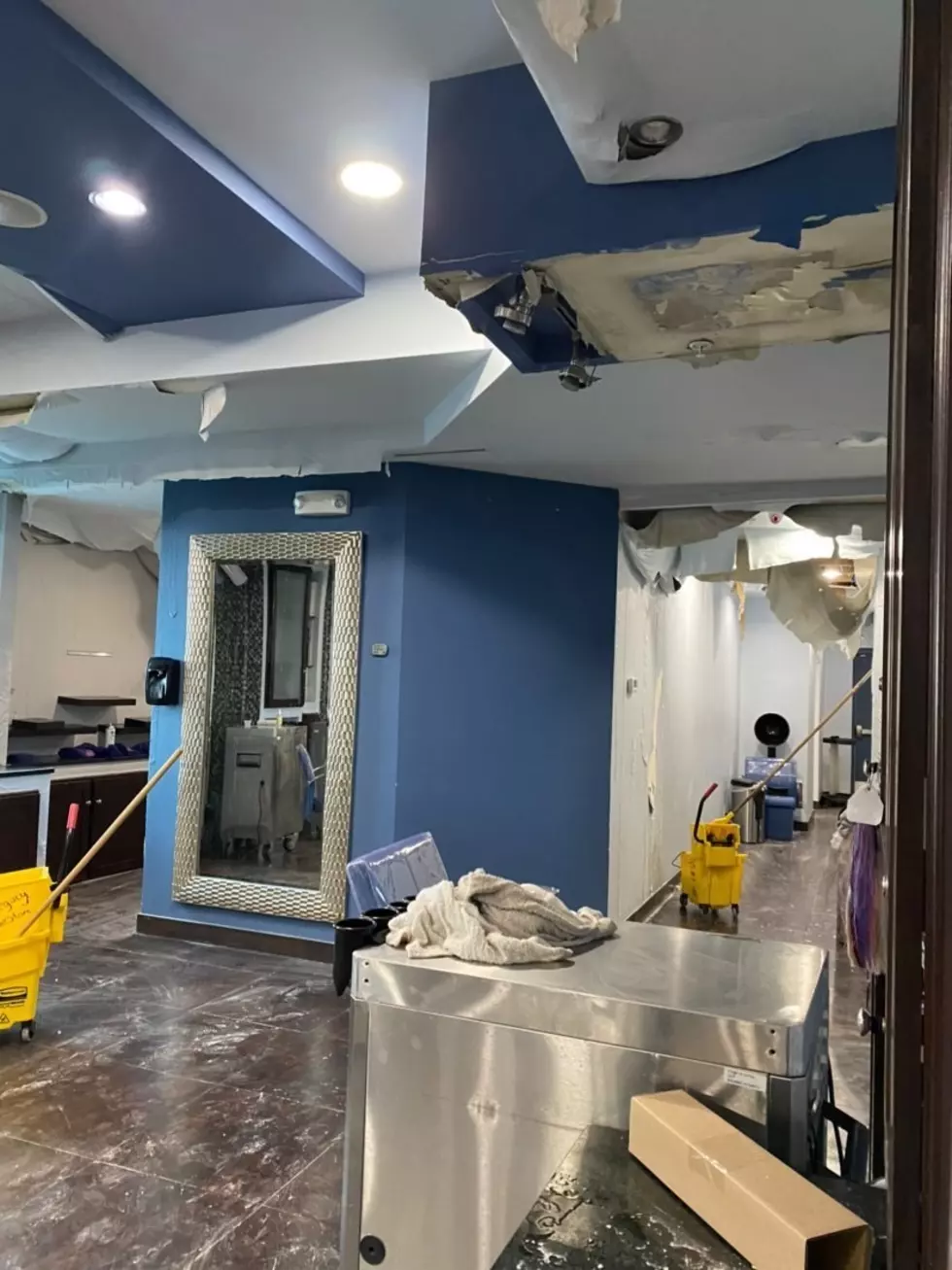 Mix Salon Spa Shares Photos of Water Damage Caused by Texas Weather