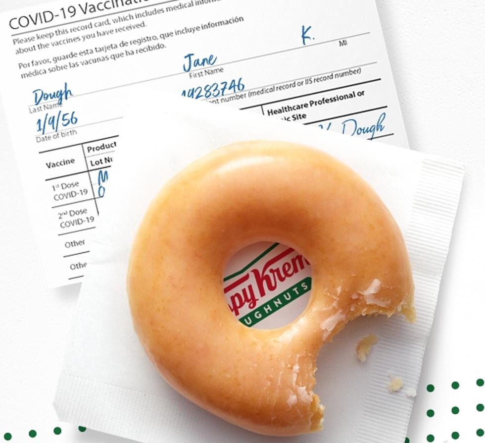 Krispy Kreme Rewarding Those Who Receive Vaccine With A Free Doughnut