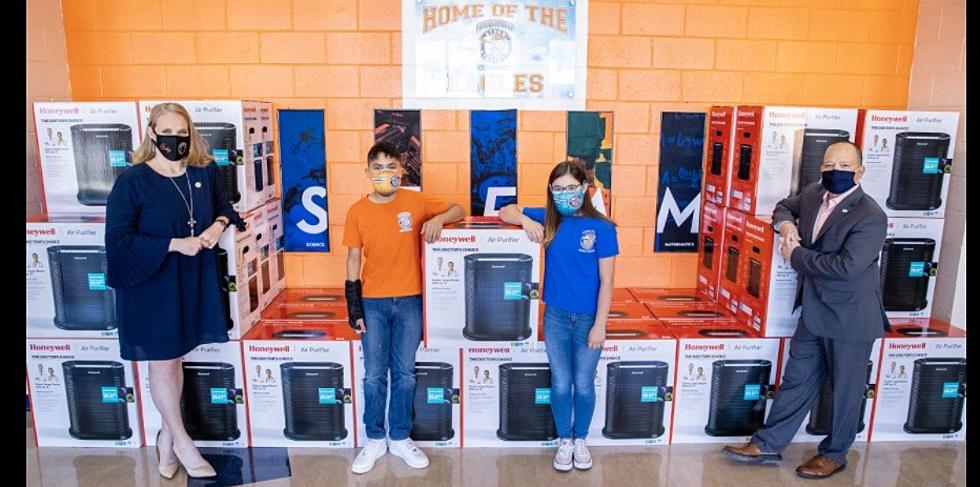 El Paso’s Helen Of Troy Donates 50 Air Purifiers To Canutillo ISD Schools