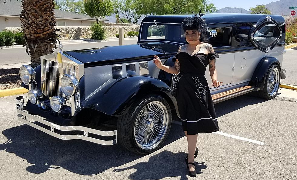 Dad Day Hearse & Car Show at Reopening of El Paso Funeral Museum