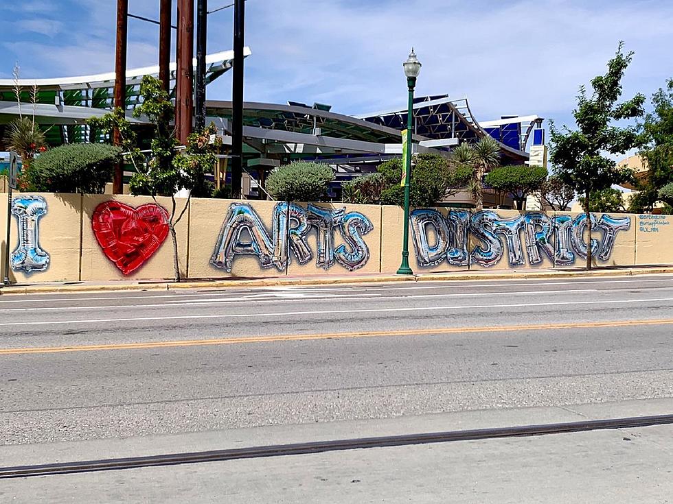 Popular Downtown El Paso 3D Balloon Mural Getting Painted Over