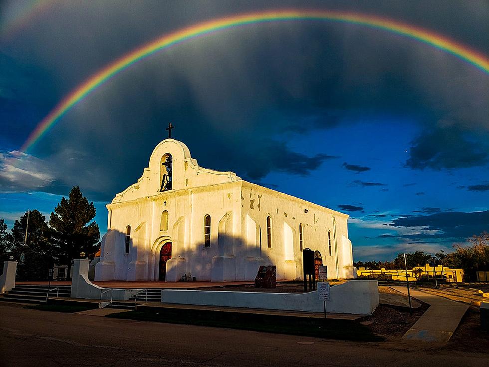 El Pasoans Capture Impressive Double Rainbow Across The Sun City