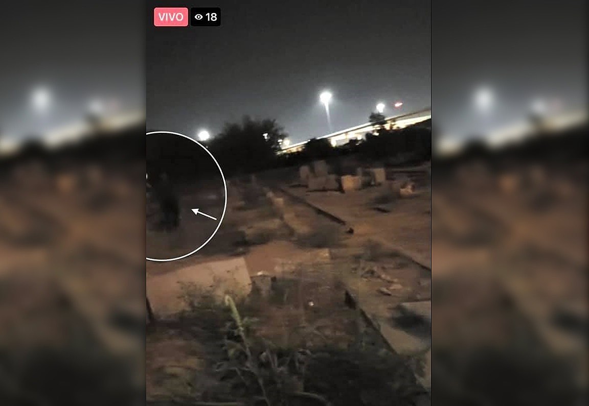 Shadow Person Caught on Camera at Concordia Cemetery in El Paso