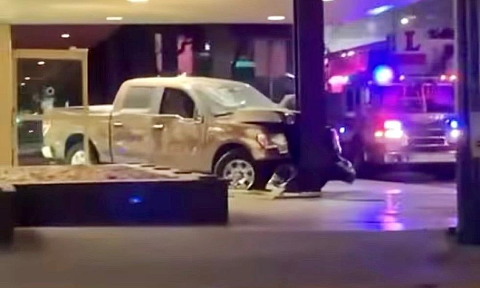 Security Cam Shows How EP Driver Crashed Into Old Chase Building