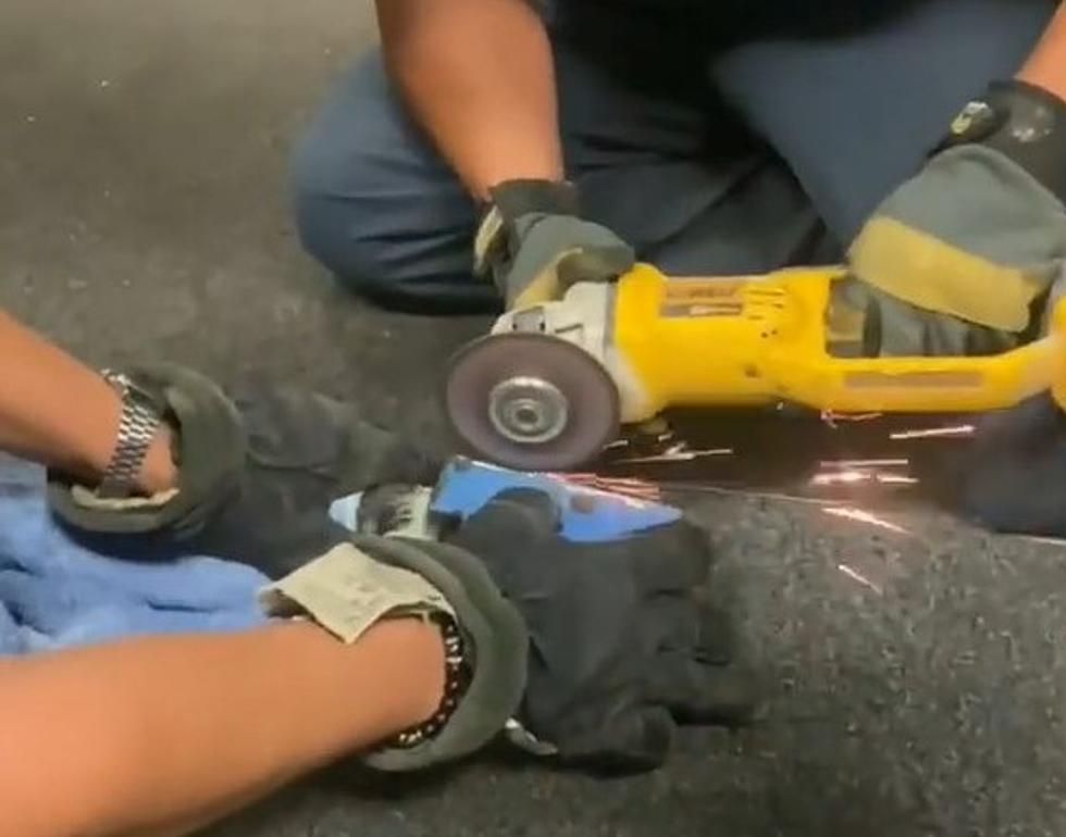 Watch Hero EP Firefighters Cut Kitten Out Of A Pipe