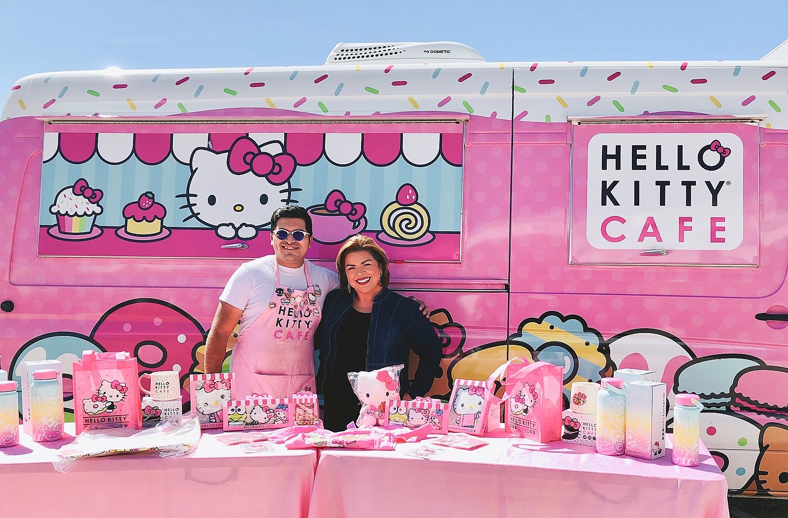 Sweets+Merch Hello Kitty Cafe Truck Will Be Serving Up in El Paso