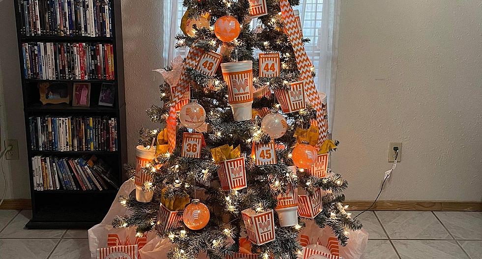 Texas Man Eats $300 Worth of Whataburger to Create Christmas Tree