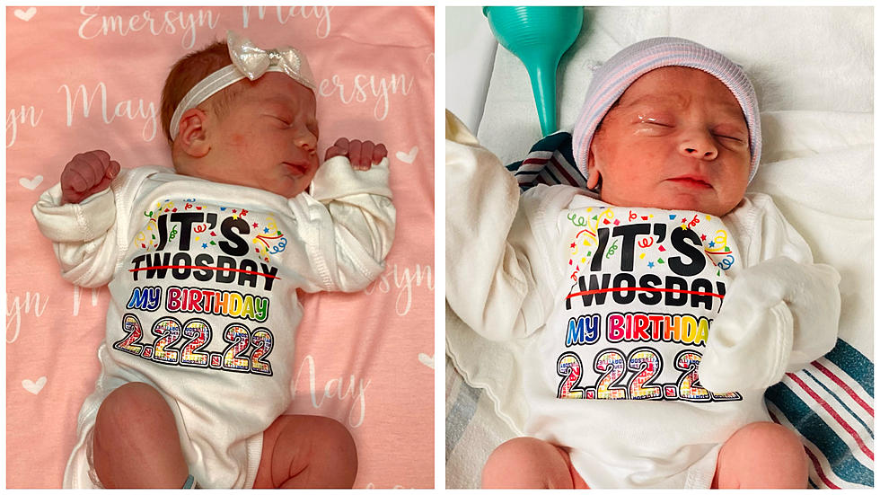 Meet the TWO babies born on 2.22.22