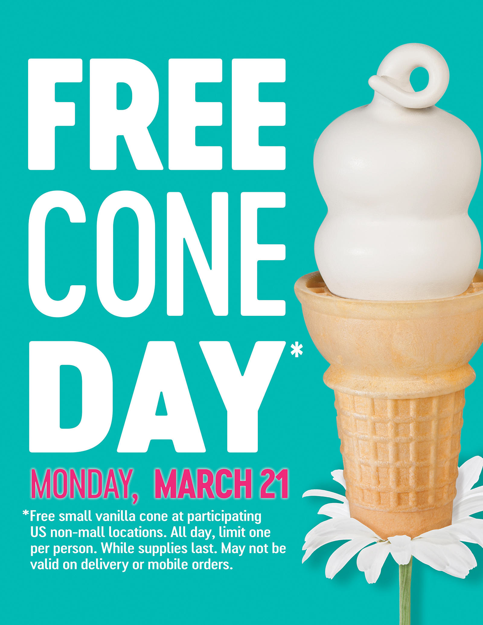 Dairy Queen free cone day CarinHudson