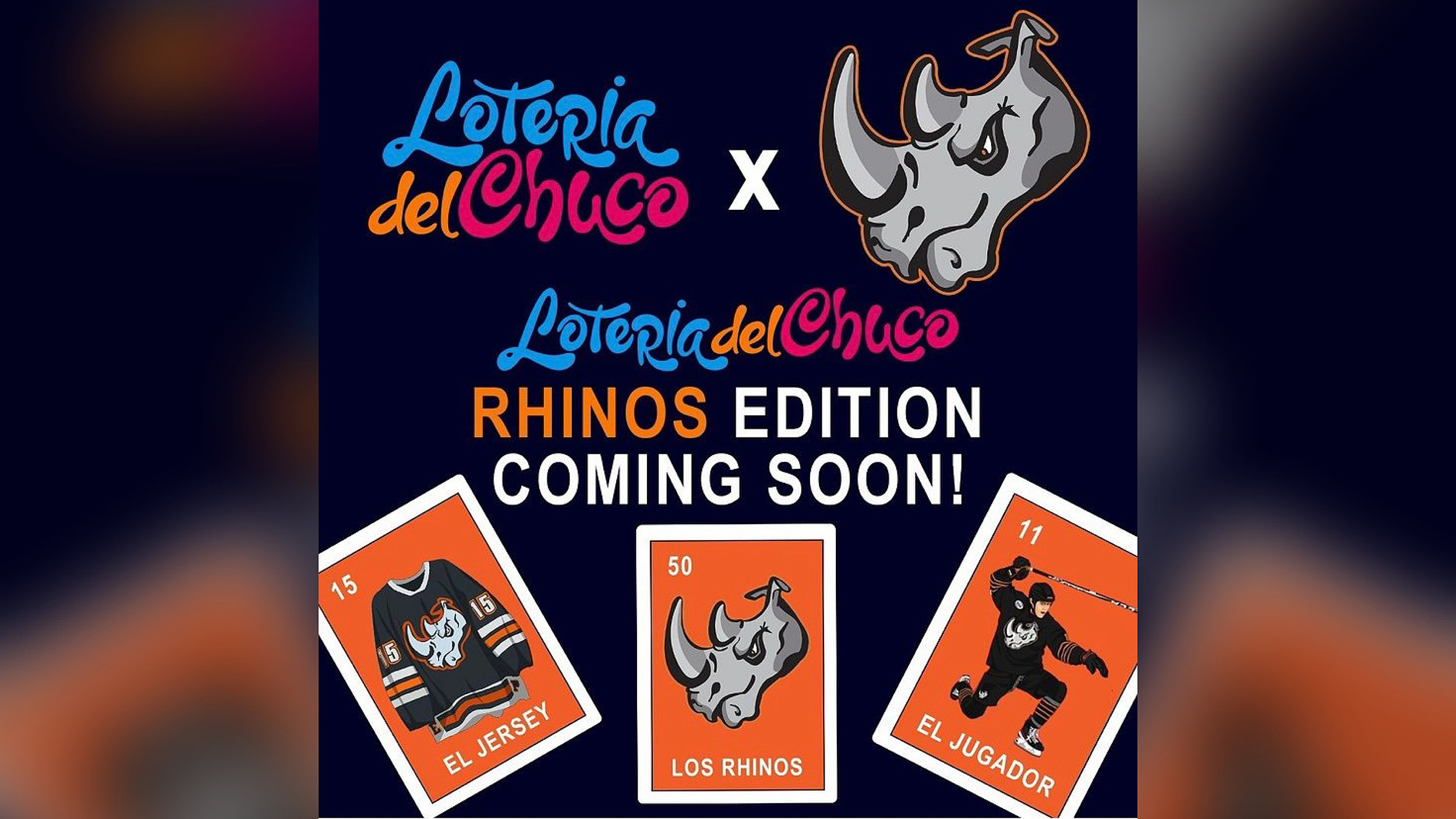 Loteria Del Chuco Teaming Up With El Paso Rhinos For Loteria Game