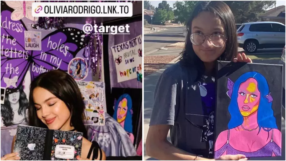 El Paso Teen Surprised To See Her Artwork Featured On Olivia Rodrigo&#8217;s Instagram