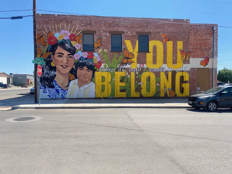 You Belong: Central El Paso Mural Celebrates Unity Between El Paso & Juarez