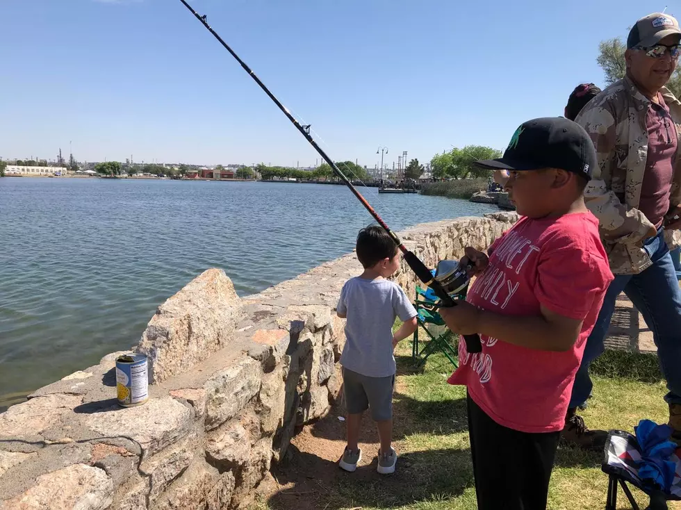 El Paso Kids Fish for Free Saturday at Ascarate Lake Kid Fish Derby