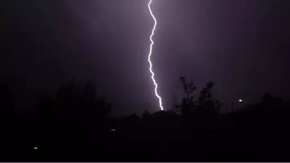 El Paso Photographer Captures Intense Thunderstorm In Slow Motion Video
