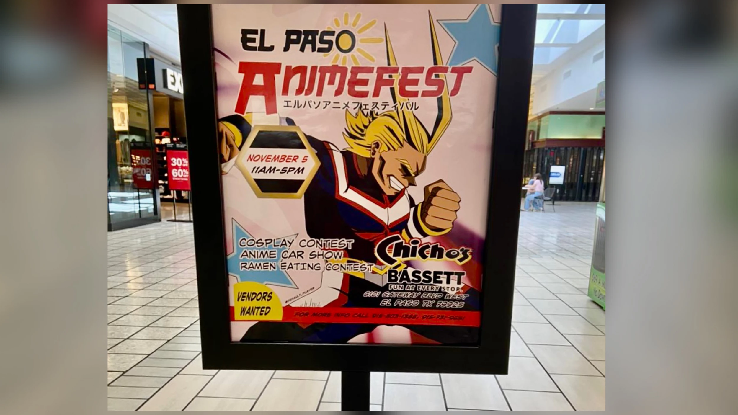 El Paso's First-Ever Anime Fest Is Coming To Bassett Place In May