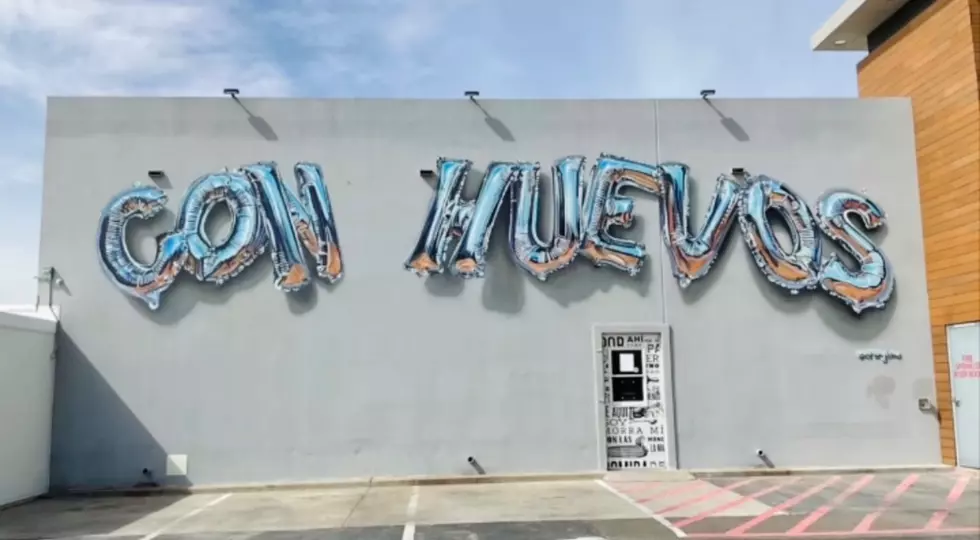 El Paso's Popular 3D Balloon Mural Series Grows To #12 Con Huevos