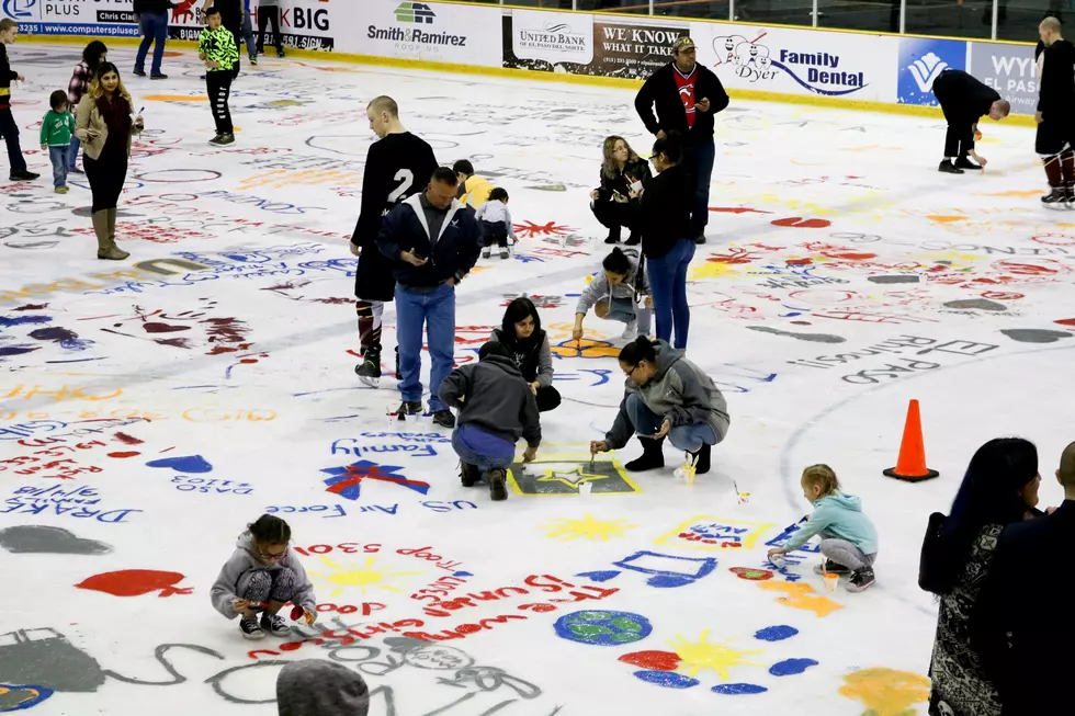 Kids Can ‘Paint The Ice’ With El Paso Rhinos Players This Weekend