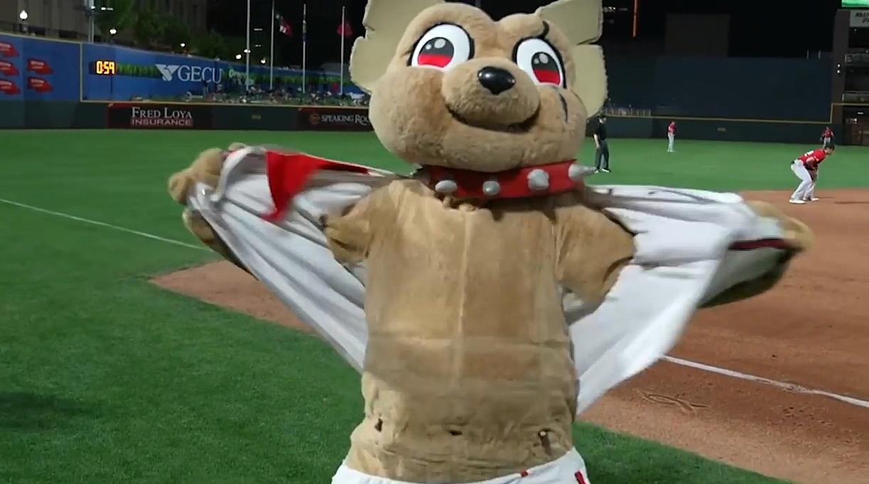 Streaker Exposes Himself on Field during Texas Minor League Game