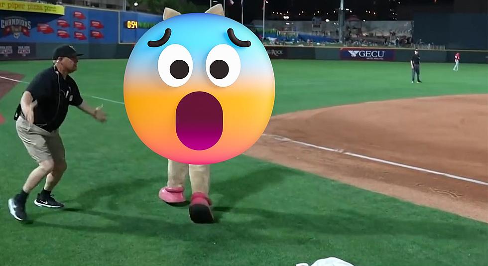 Streaker Exposes Himself on Field during Texas Minor League Baseball Game