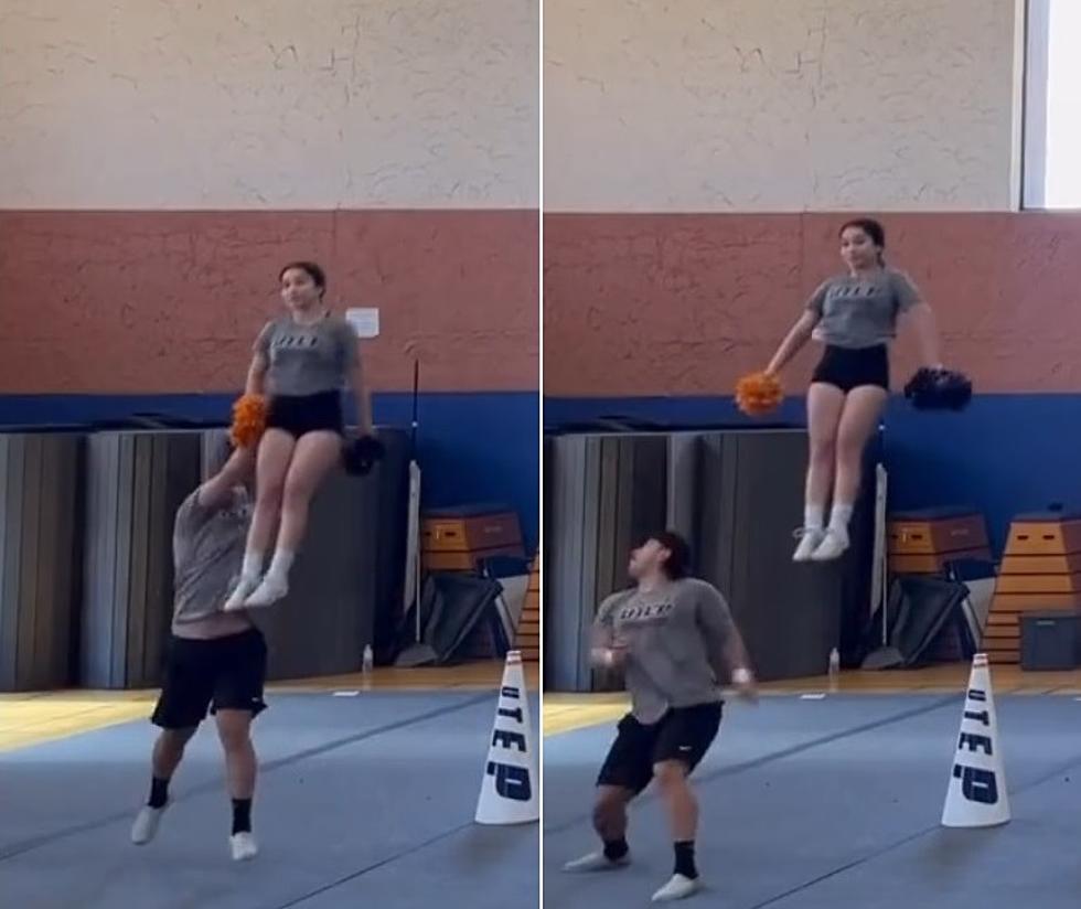 UTEP Cheerleader's Viral Splat Leaves Internet Wincing