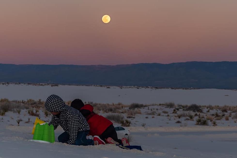 Majestic July Supermoon to Light Up White Sands Full Moon Nights