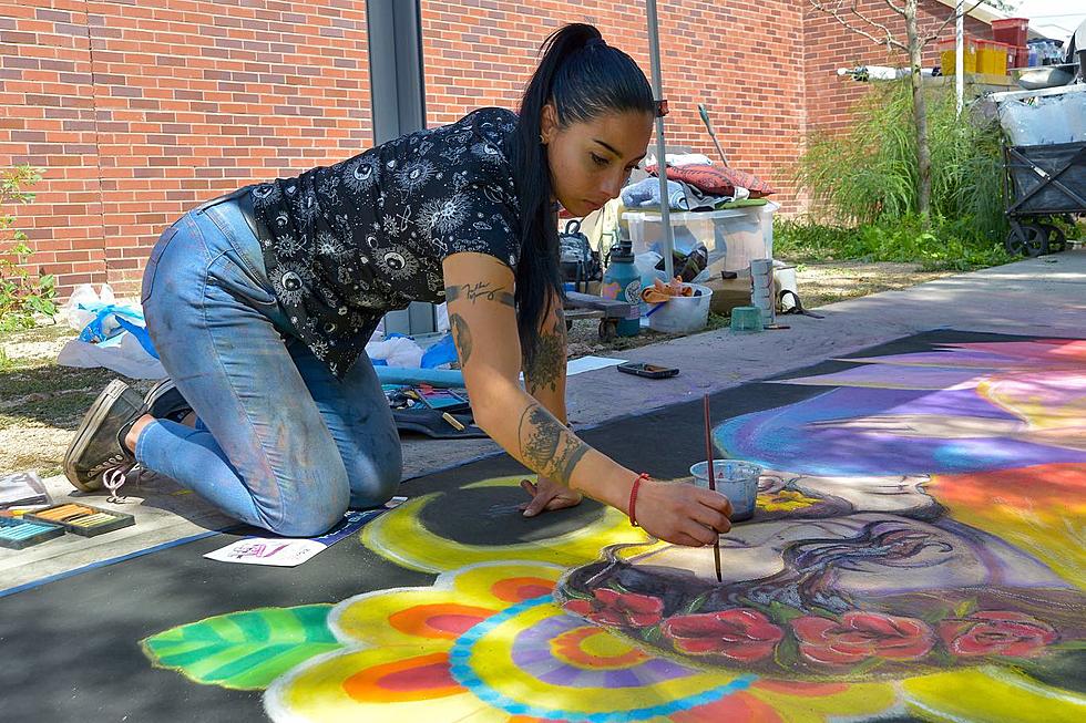 Colorful Chalk the Block El Paso Sets Fall 2023 Return