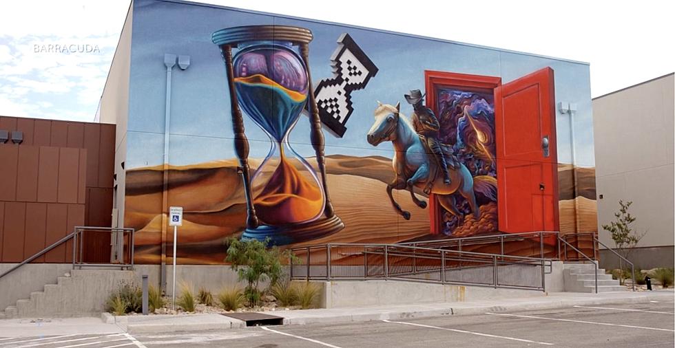 El Paso Muralists Team Up For New Montecillo Mural: Sands of Time