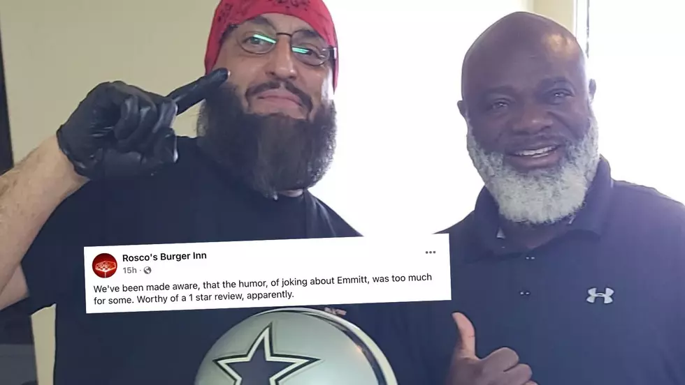 Rosco's Burger Offers Playful Apology For Emmitt Smith Photo