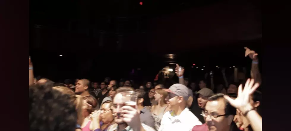 A massive crowd at Ribo-Flavins album release party