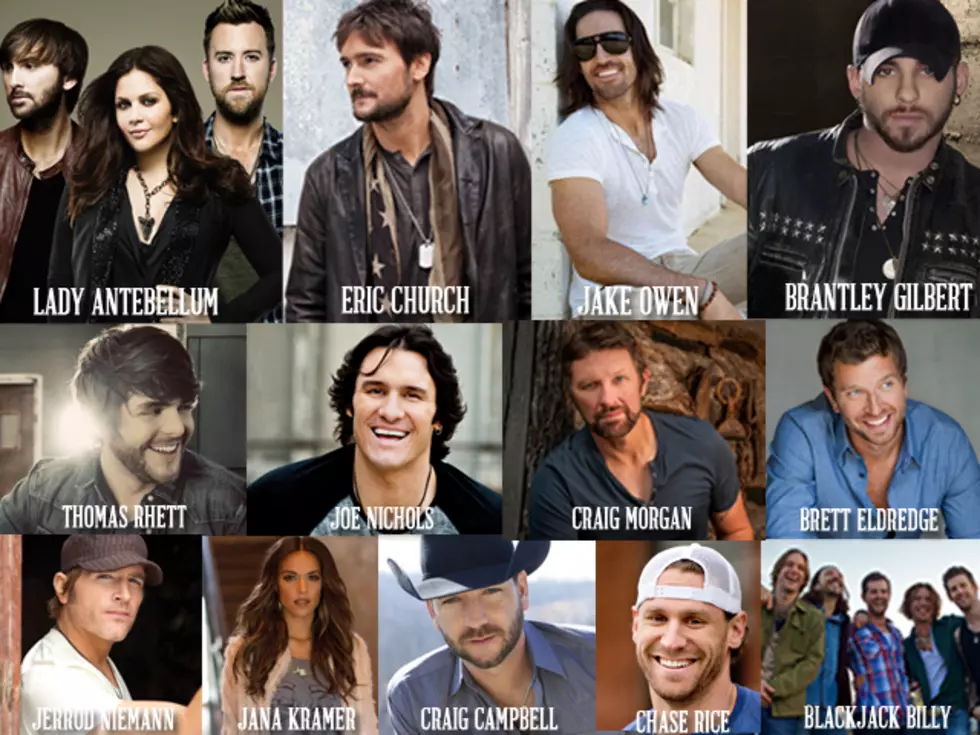 Added to the Country Jam 2014 Lineup …