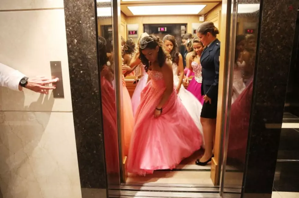 Students Break Elevator, Almost Miss Prom