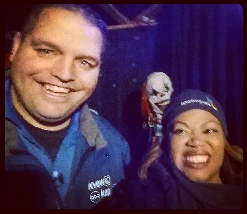 Bary Roy From KVEW Spilled His Guts at the Scaregrounds