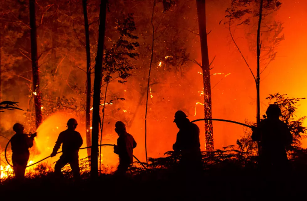 Firefighters Save Multnomah Falls!!