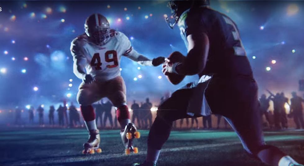 Russell Wilson Jukes 49ers on Skates in New Nike Commercial