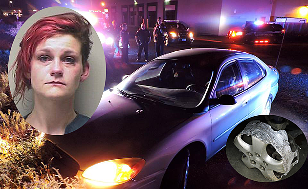 Tri-Cities &#8220;Joker Lady&#8221; Eludes, Crashes Car, Grinds Rim to Hub, &#038; Gets Away