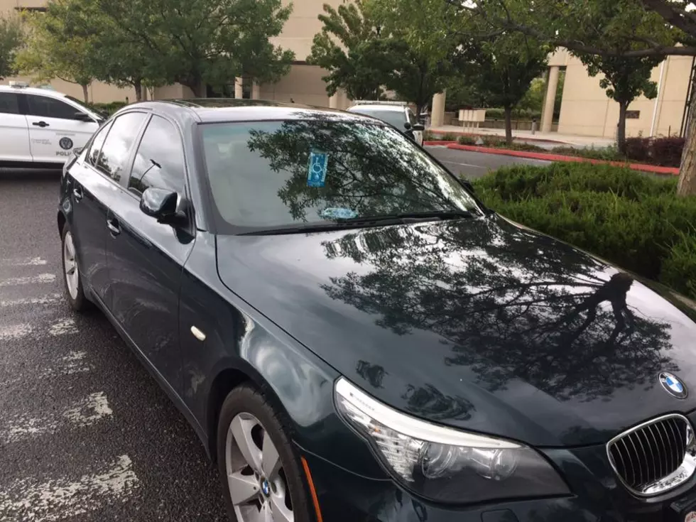 Car Thief Drives Stolen BMW to Justice Center & Busted in Parking Lot