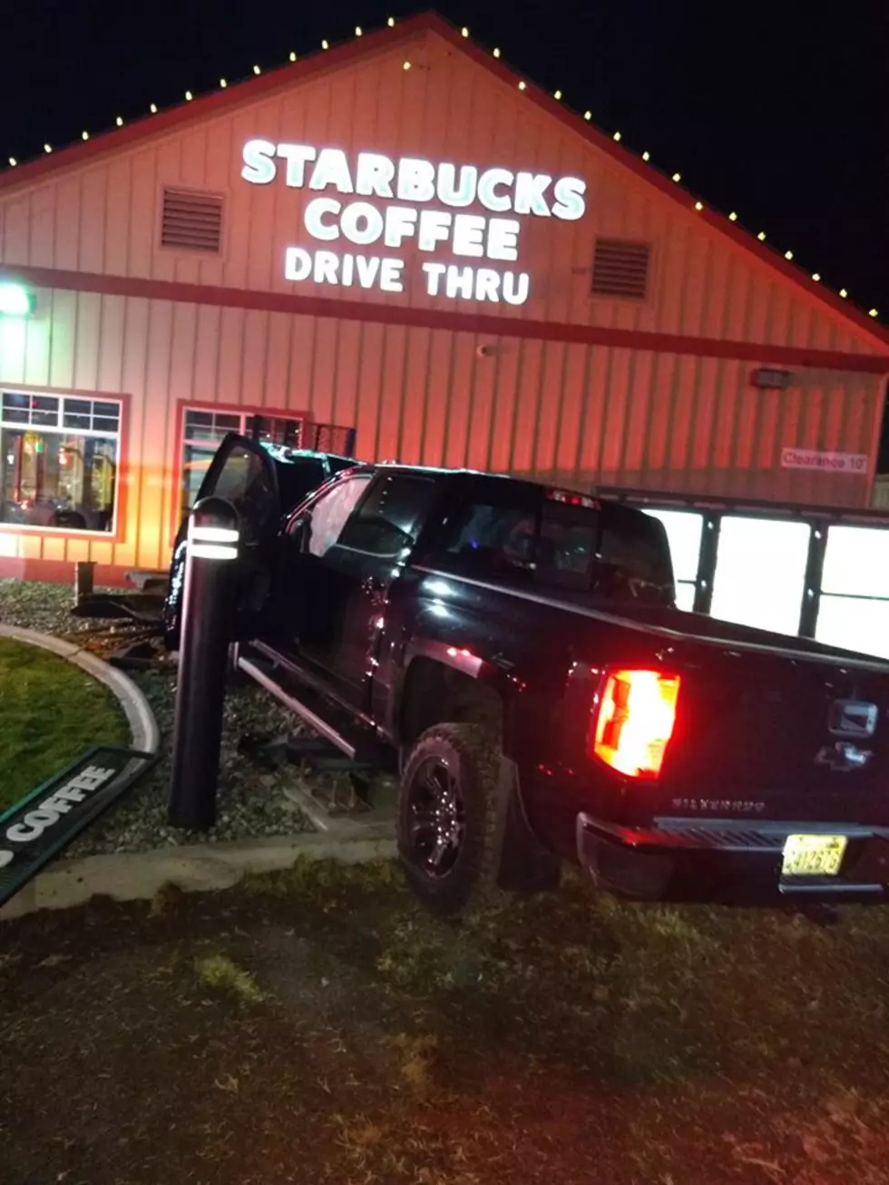 Drunk Prosser Man Takes Starbucks Drive-Thru Sign Literally!