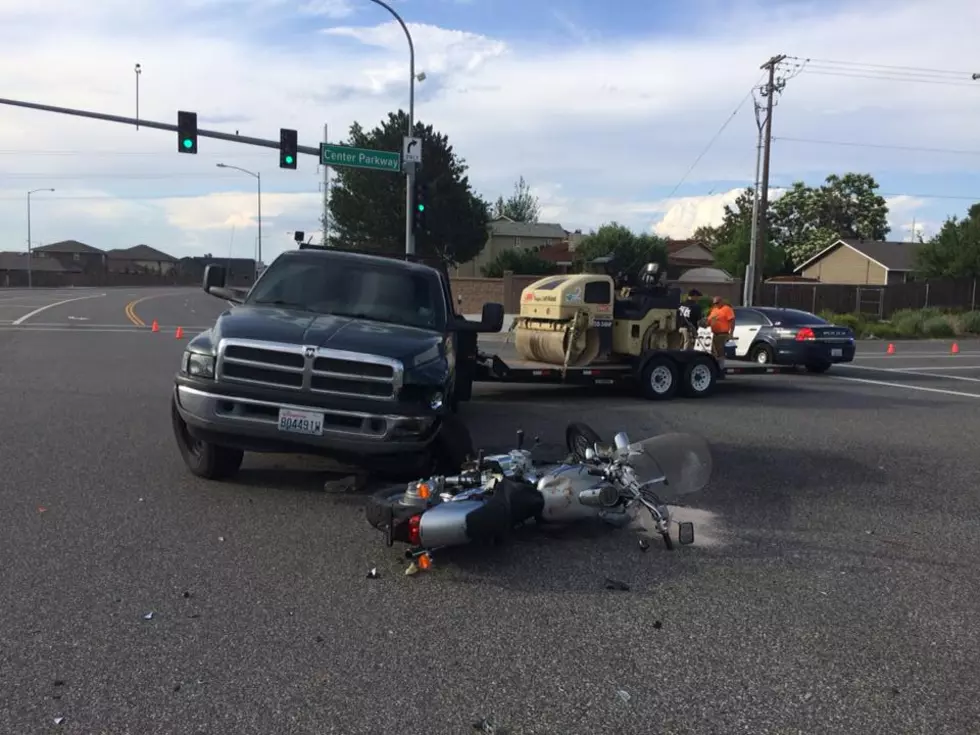 Motorcyclist Dies in Collision on Steptoe in Richland