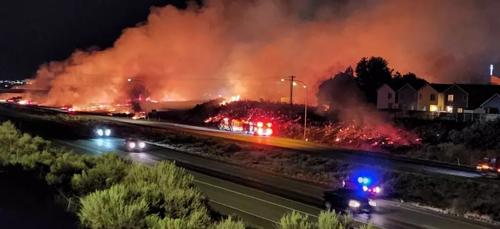 Dangerous Fire on Highway 182 Sparked by Car Rollover