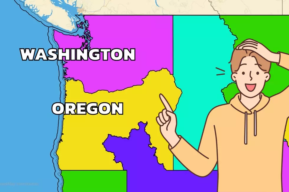 Map of proposed borders in Pacific Northwest USA