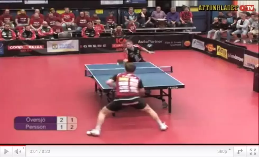The Greatest Ping Pong Shot You Will Ever See [VIDEO]