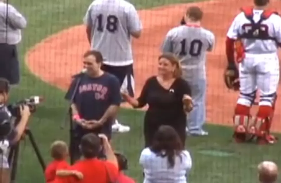 Autistic Man Singing The National Anthem Gets A Helping Hand [VIDEO]