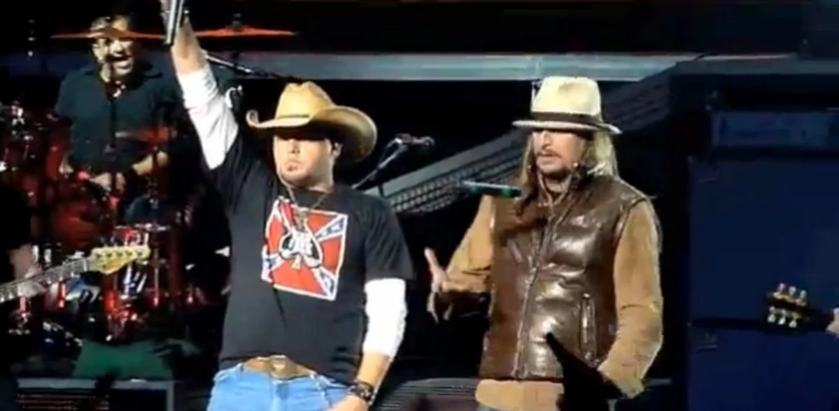 Jason Aldean and Kid Rock Share the Stage [VIDEO]