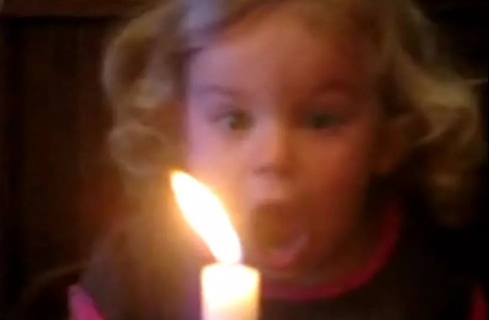 Little Girl Tries To Blow Out Candle [VIDEO]