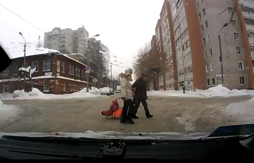 The Dangers of Riding a Sled [VIDEO]