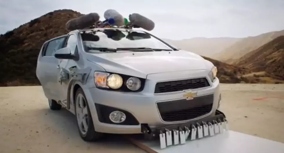 OK Go – Band Uses Car and 2 Miles of Desert to Make Music [VIDEO]