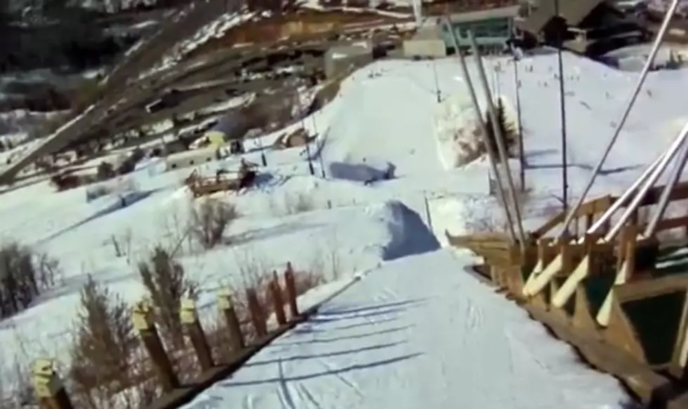 Girl Owns the Ski Jump [VIDEO]