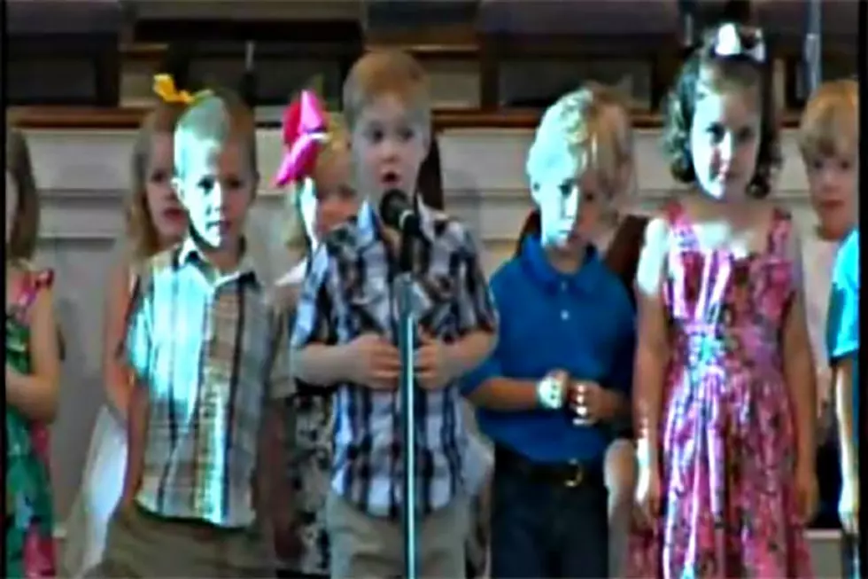 Preschooler Sings Bible Books and Covers George Strait Tune [VIDEO]