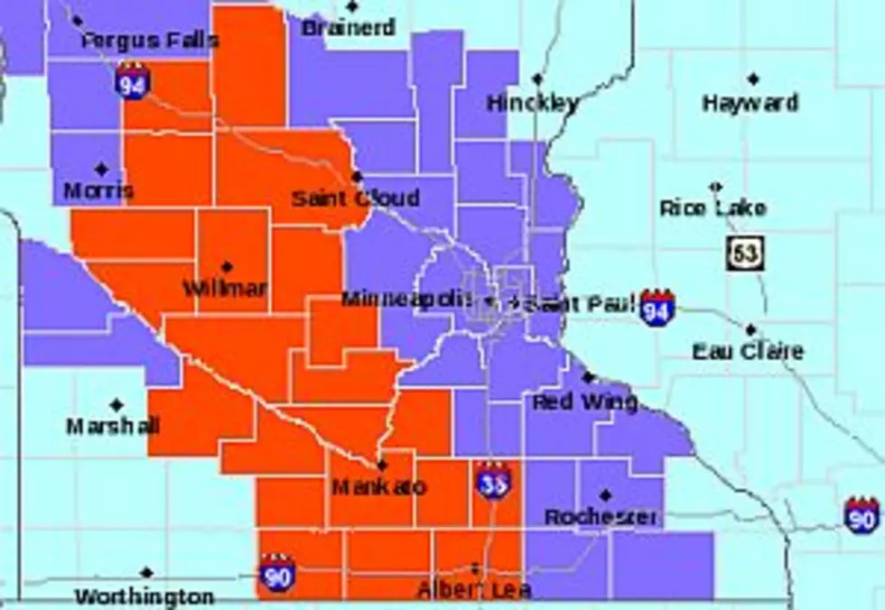 Below Zero Temperatures And A Blizzard Warning For Stearns County